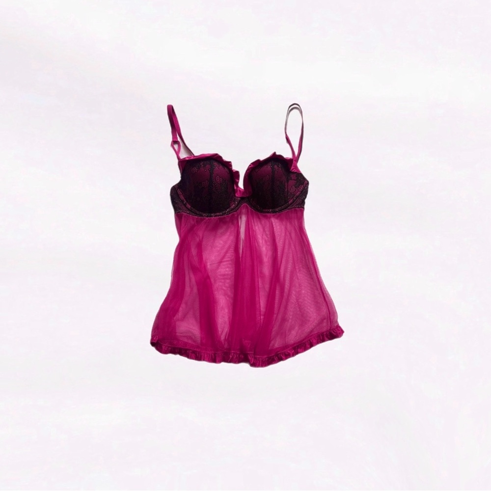 black bow ⋆ bustier babydoll